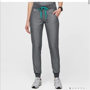 FIGS Zamora Grey Jogger Scrub Pants